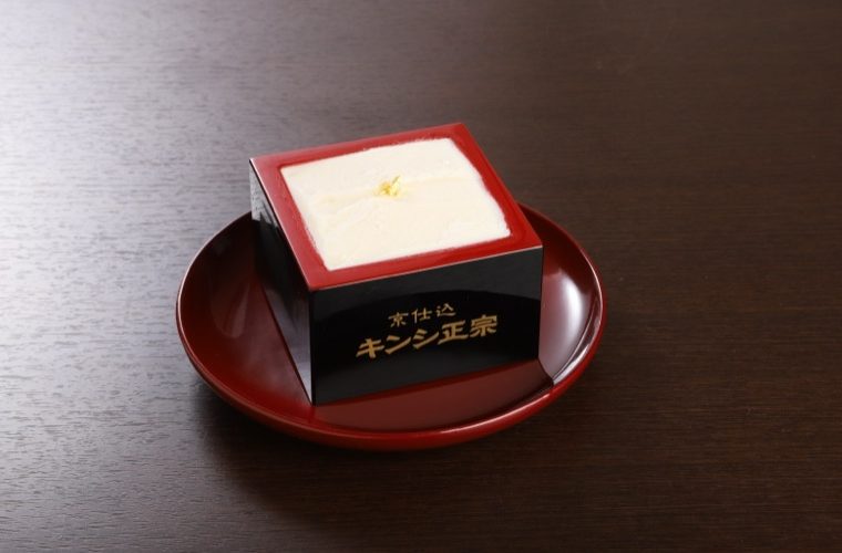 酒粕アイスクリーム / キンシ正宗謹製 純米大吟醸の酒粕使用