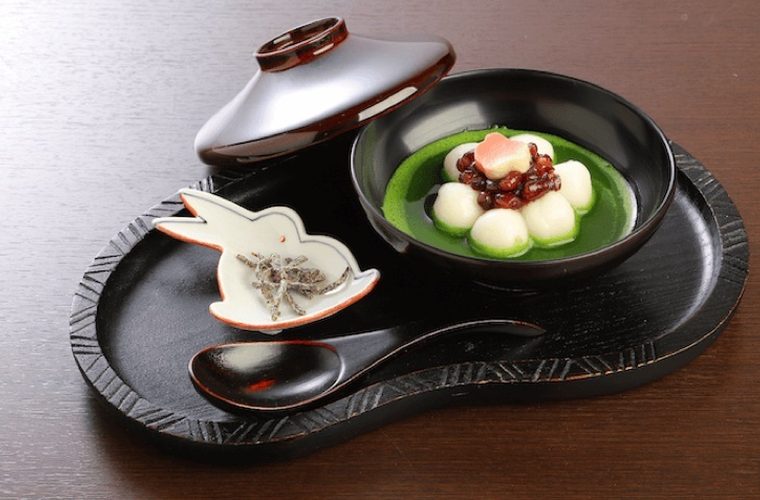 抹茶ぜんざい (温・冷)