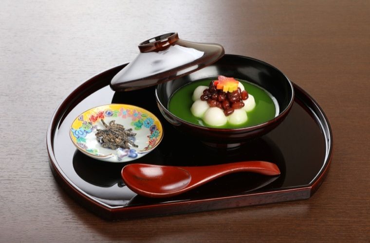 抹茶ぜんざい（温・冷）