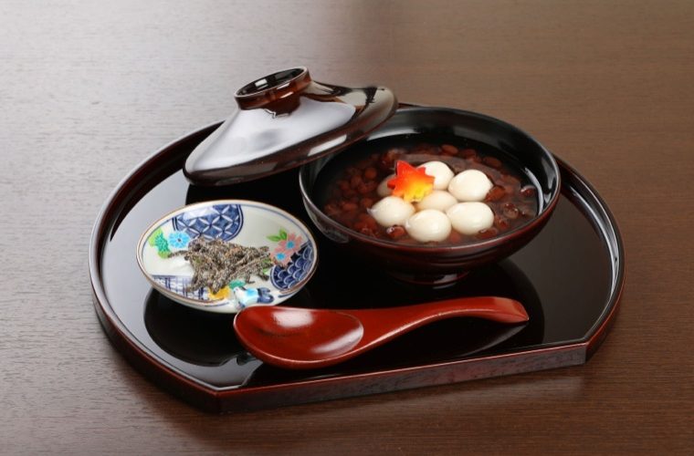 白玉ぜんざい（温・冷）