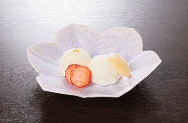 Kiraku menu ice ichigo