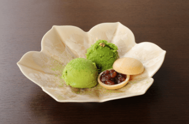 Kiraku menu ice macha