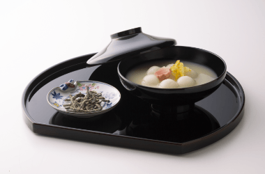 Kiraku menu white oshiruko